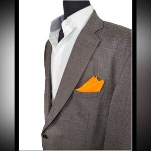 BROOKS BROTHERS REDA SPECIAL SELECTION BROWN WOOL SPORT COAT SZ 48